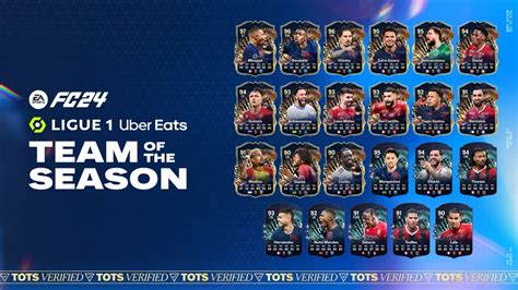 tots ligue 1|FC 24 Ligue 1 TOTS Revealed as PSG, Lille, & Nice Feature